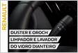 Renault DUSTER e OROCH Limpador e Lavador do Vidro